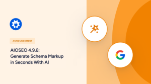 AIOSEO 4.9.6 introduces an AI schema generator and bulk image alt text.